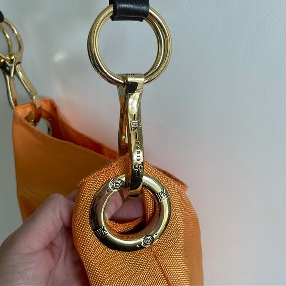 JPK Paris 75 Bright Orange Nylon Tote - Picture 6 of 15